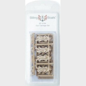 Billing Boats Fittings - Kanonvogn St - Brun
