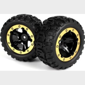 Blackzon - Slyder Mt Hjul Og Dk - Samlet - Sort Guld - 540087