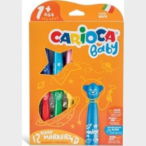 Carioca Baby - Tusser Med Brnegreb - 12 Farver