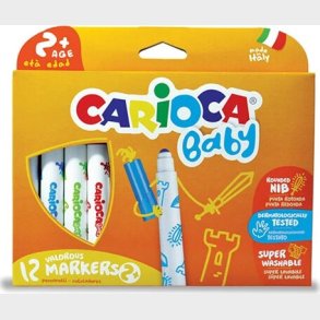 Carioca Baby - Tusser Med Brnegreb - 12 Farver