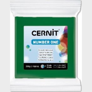 Cernit - Modellervoks - Number One - Grn 250 G