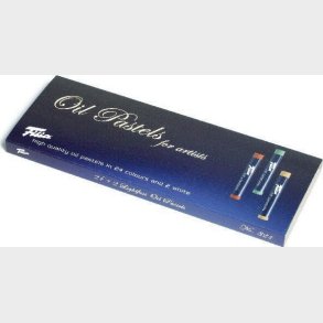 Oliepasteller St - 24 Farver + 2 Hvide - Filia