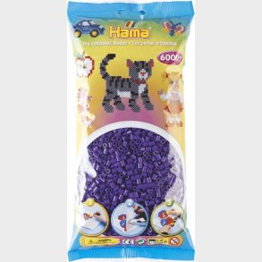 Hama Midi Perler - Lilla - 6.000 Stk - 205-07
