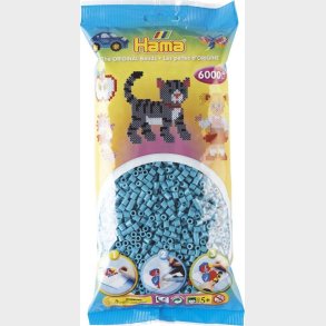 Hama Midi Perler - Turkis - 6.000 Stk - 205-31