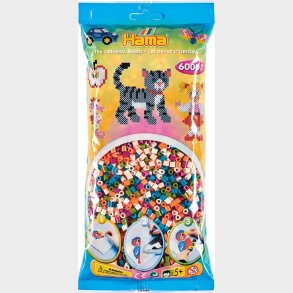 Hama Midi Perler - Mix 58 - 6.000 Stk - 205-58