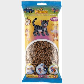 Hama Midi Perler - Nougat - 6.000 Stk - 205-76