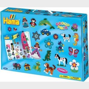 Hama Midi Perler - Perlest Med 21.000 Perler - 3096
