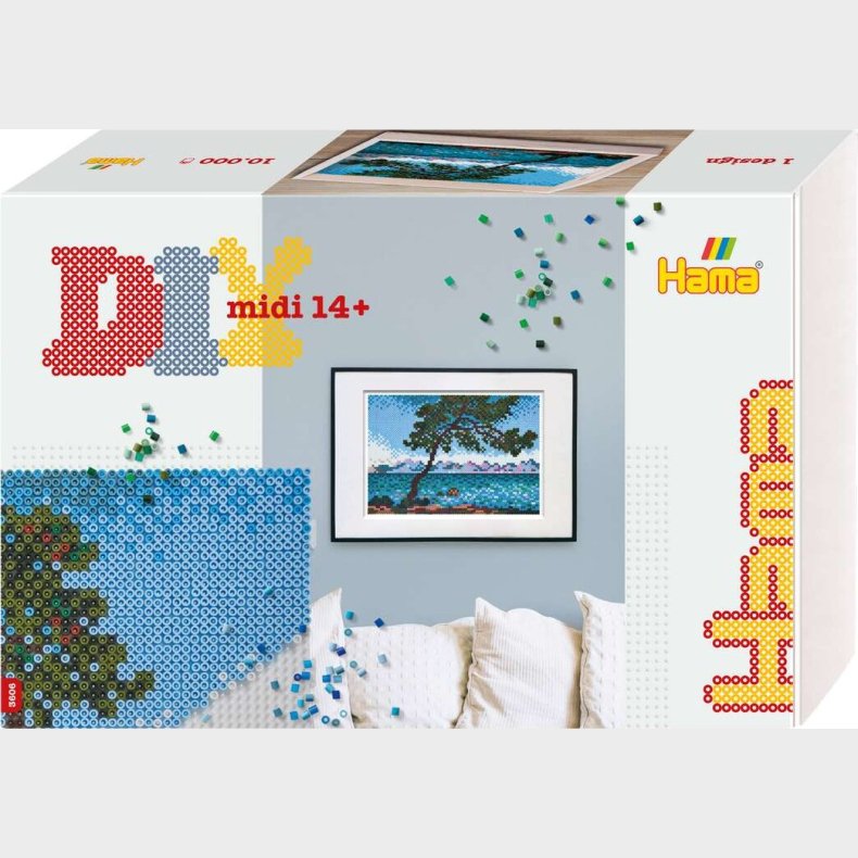 Hama Art - Claude Monet Perlest - 10.000 Midi Perler - 3606