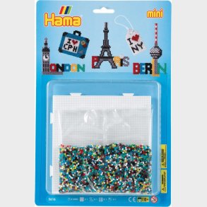 Hama Mini Perler - Rejser Perlest - 5.000 Perler - 5616