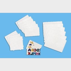 Hama Midi Perleplader - Bogstaver Og Tal - 15 Stk - 9438