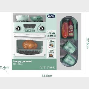 Legetjs Komfur Og Ovn Med Tilbehr - My Little Home