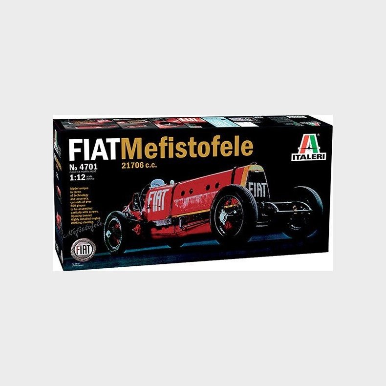 Italeri - Fiat Mefistofele - 1:12 - 4701