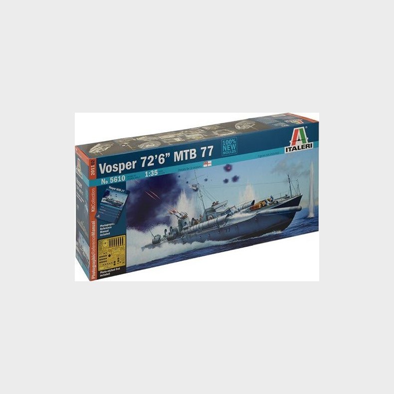 Italeri - Vosper 72'6" Skib Byggest - 1:35 - 5610