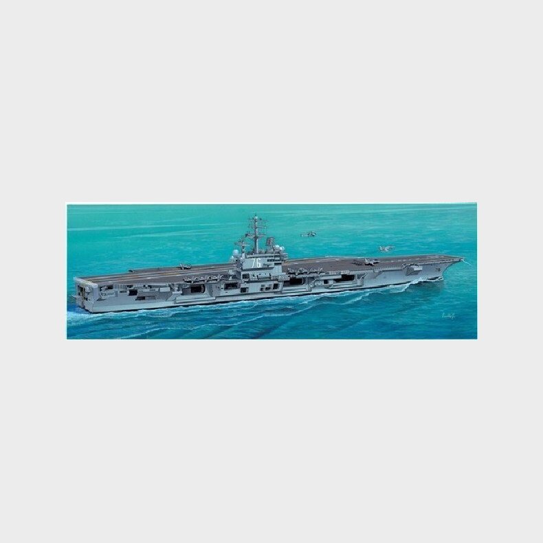 Italeri - Uss Ronald Reagan Skib Byggest - 1:720 - 5533