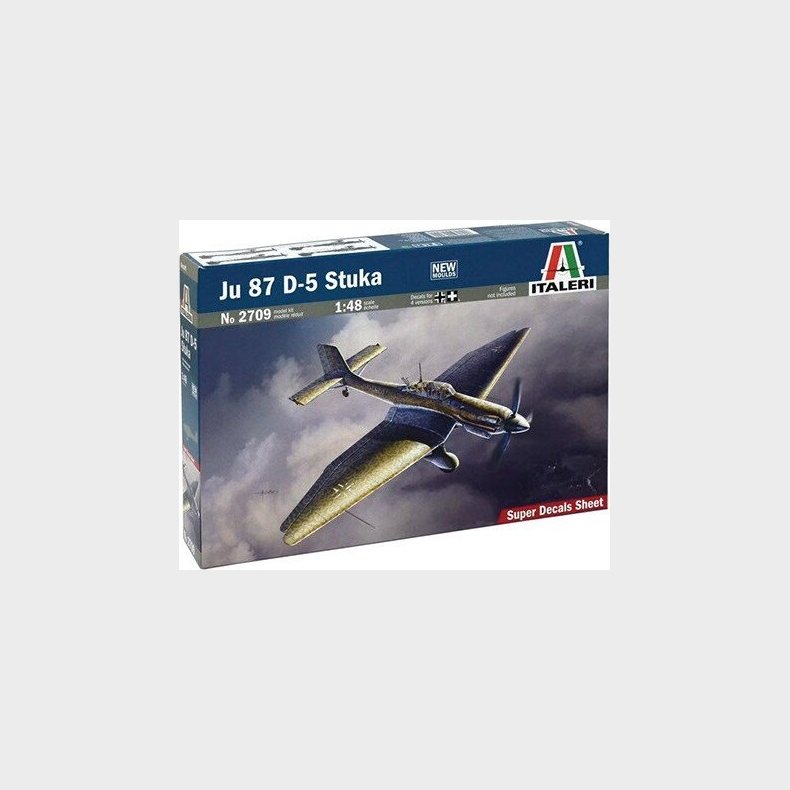 Italeri - Ju 87 D-5 Stuka Fly Byggest - 1:48 - 2709