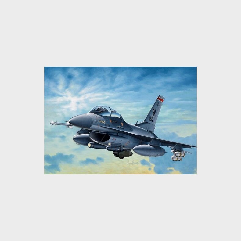 Italeri - F-16 Night Falcon Fly Byggest - 1:72 - 0188