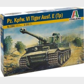 Italeri - Vi Tiger Tank Byggest - 1:35 - 286