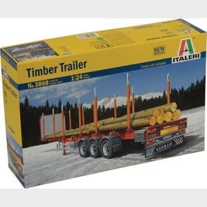 Italeri - Timber Trailer Byggest - 1:24 - 3868