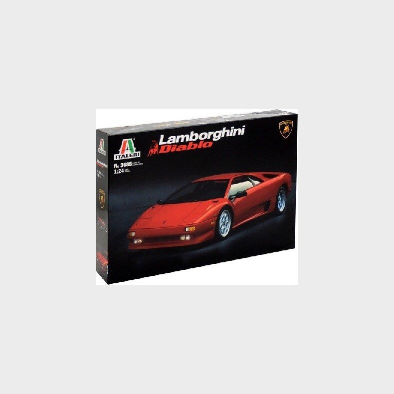 Italeri - Lamborghini Diablo Byggest - 1:24 - 3685