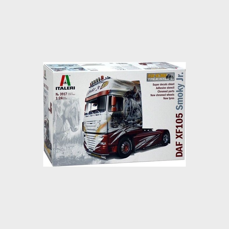 Italeri - Daf Xf105 Smoky Jr. Byggest - Show Trucks - 1:24 - 3917