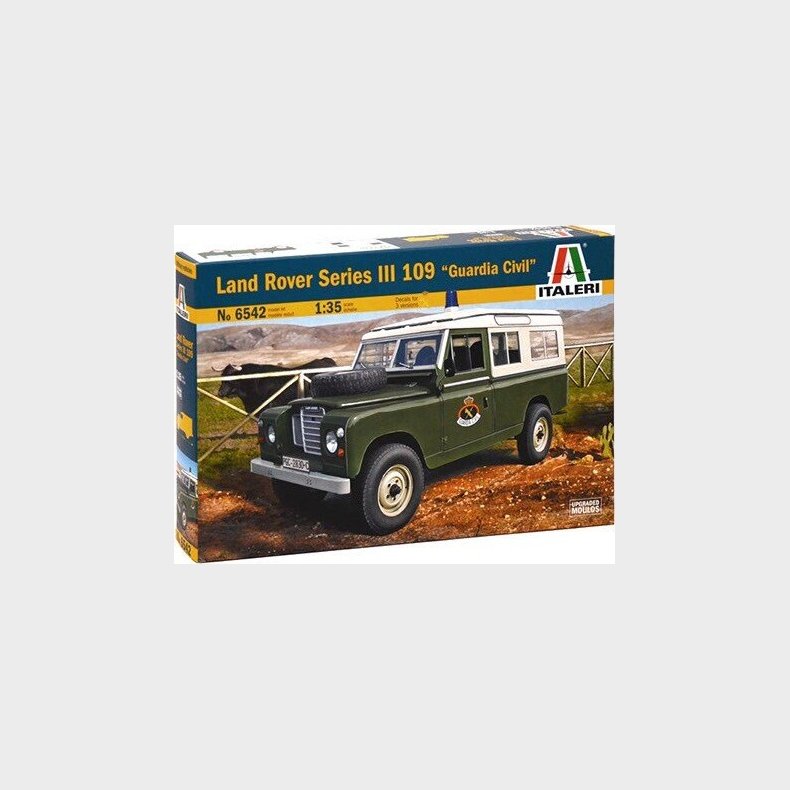 Italeri - Land Rover Bil Byggest - 1:35 - 6542