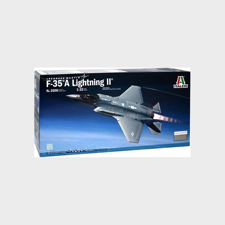 Italeri - F-35a Lightning Ii Fly Byggest - 1:32 - 2506