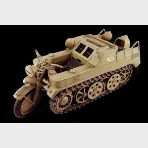 Italeri - Sd.kfz. 2 Kettenkrad Motorcykel Byggest - 1:9 - 7404