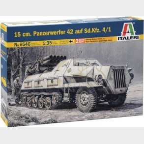Italeri - Panzerwerfer 42 Auf Sd.kfz. 4/1 Tank Byggest - 6546