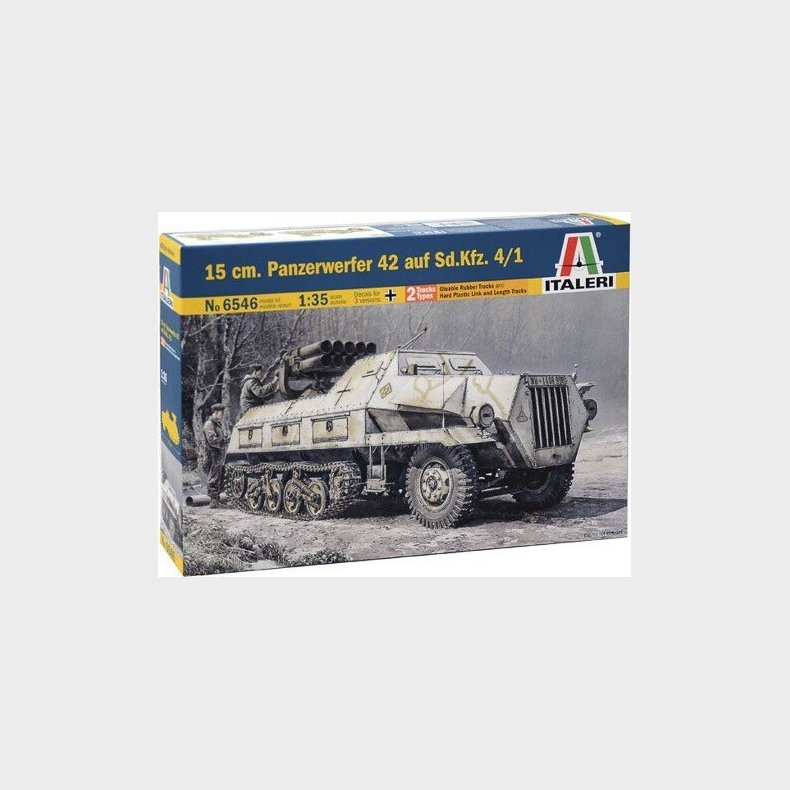 Italeri - Panzerwerfer 42 Auf Sd.kfz. 4/1 Tank Byggest - 6546