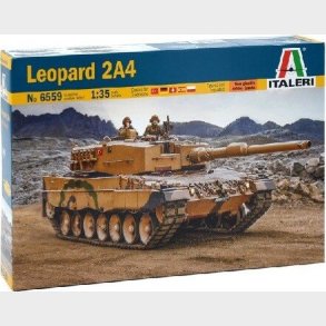 Italeri - Leopard 2a4 Tank Byggest - 1:35 - 6559