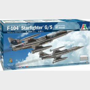 Italeri - Lockheed Martin F-104 Fly Byggest - 1:32 - 2514
