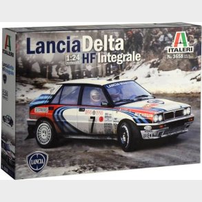 Italeri - Lancia Delta Hf Integrale Bil Byggest - 1:24 - 3658