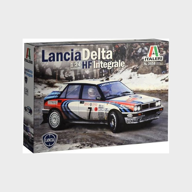 Italeri - Lancia Delta Hf Integrale Bil Byggest - 1:24 - 3658