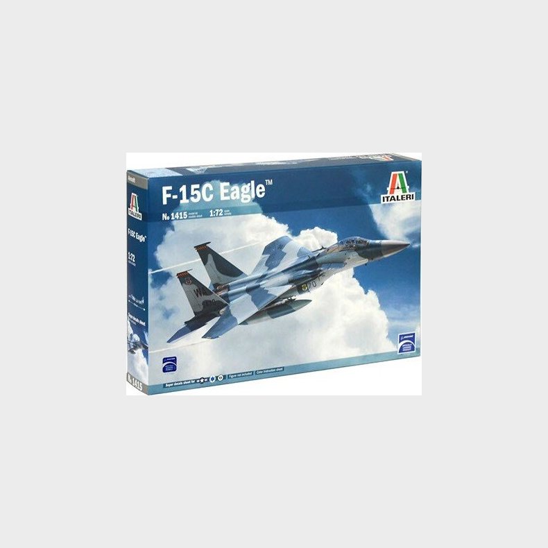 Italeri - F-15c Eagle Fly Byggest - 1:72 - 1415