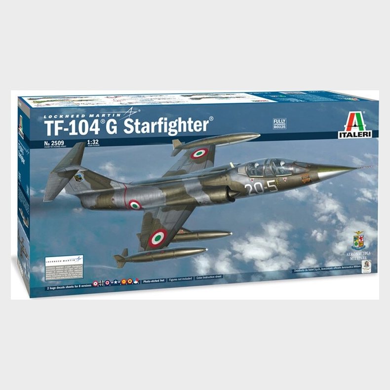 Italeri - Lockheed Martin Tf-104 Starfighter Fly Byggest - 1:32 - 2509