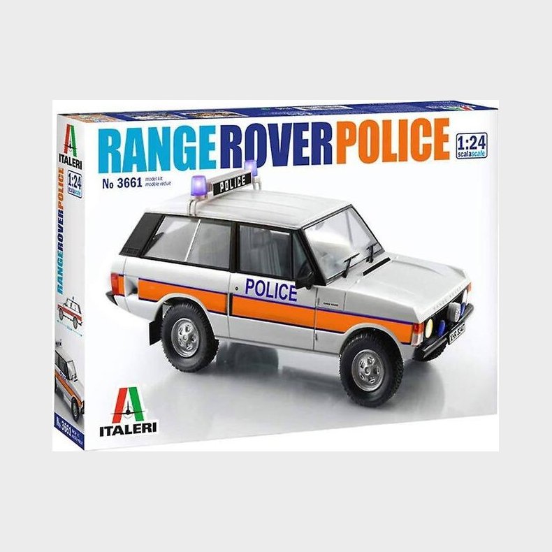 Italeri - Range Rover Police Bil Byggest - 1:24 - 3661