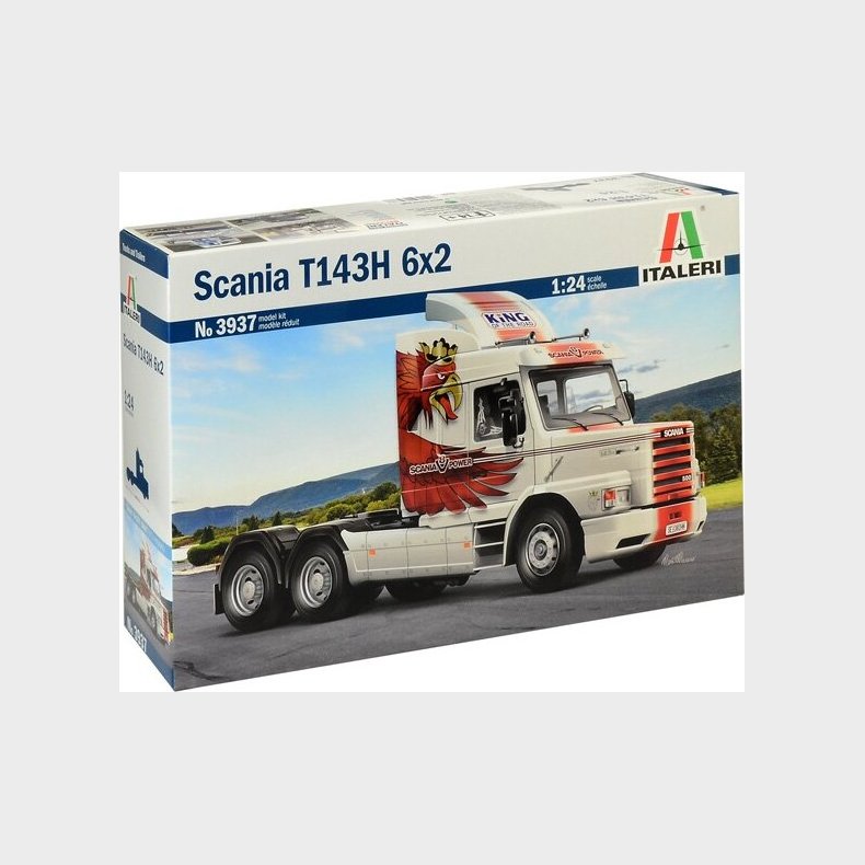 Italeri - Scania T143h Lastbil Byggest - 1:24 - 3937