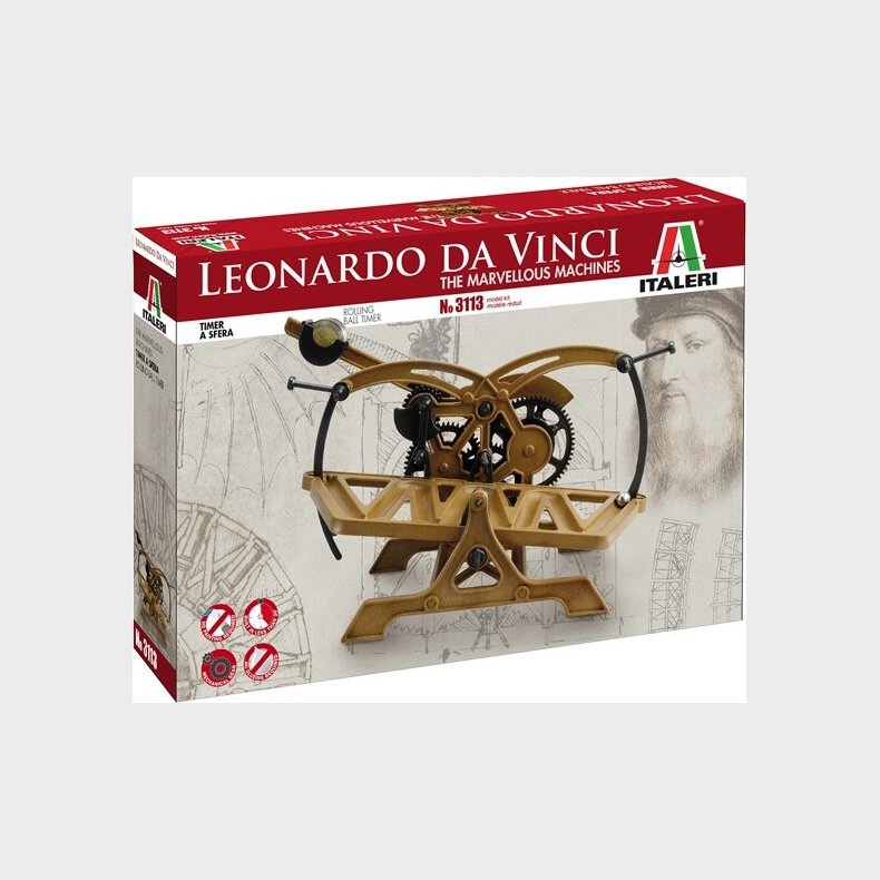 Italeri - Leonardo Da Vinci - Rolling Ball Timer - 3113