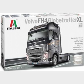 Italeri - Volvo Fh4 Globetrotter Xl Lastbil Byggest - 1:24 - 3940