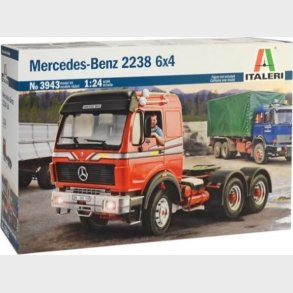 Italeri - Mercedes Benz 2238 Lastbil Byggest - 1:24 - 3943