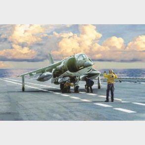 Italeri - Av-8a Harrier Fly Byggest - 1:72 - 1410