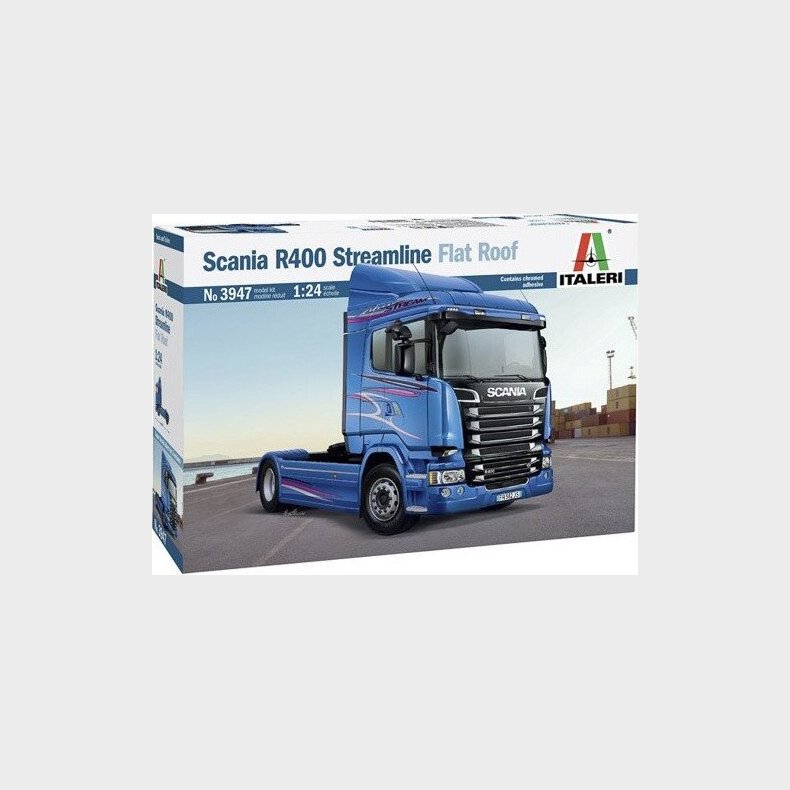 Italeri - Scania R400 Lastbil Byggest - 1:24 - 3947