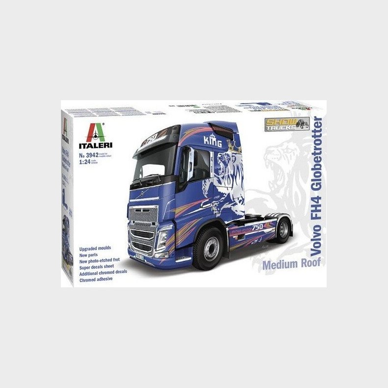 Italeri - Volve Fh4 Globetrotter - Show Trucks - 1:24 - 3942