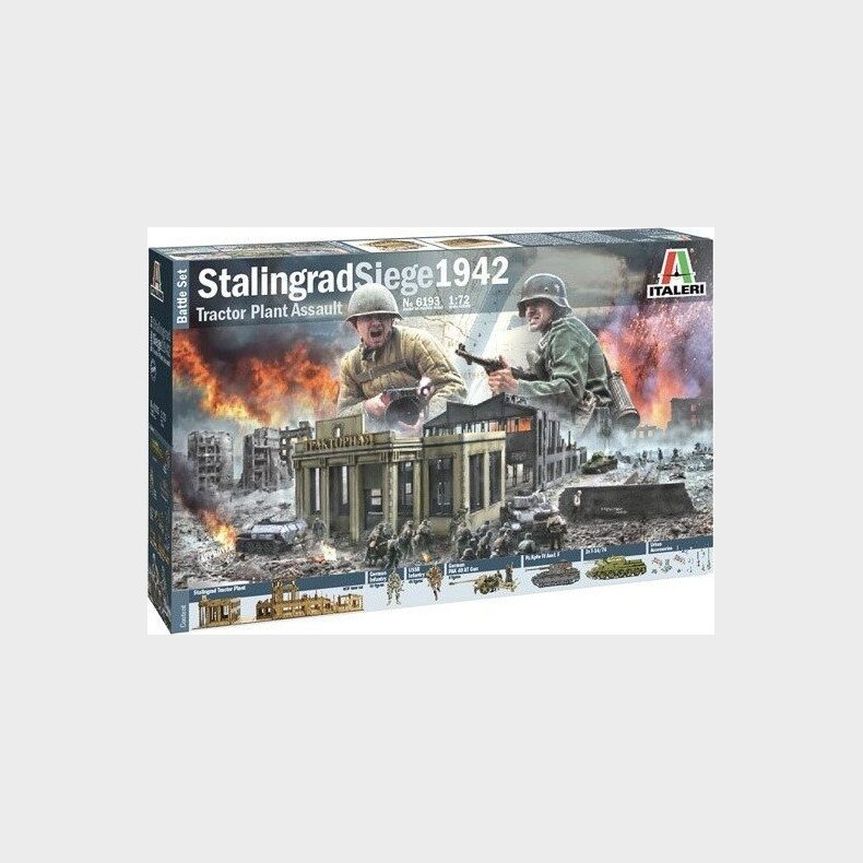 Italeri - Stalingrad Siege Battle 1942 Byggest - 1:72 - 6193