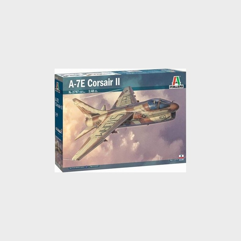 Italeri - A-7e Corsair Ii Fly Byggest - 1:48 - 2797