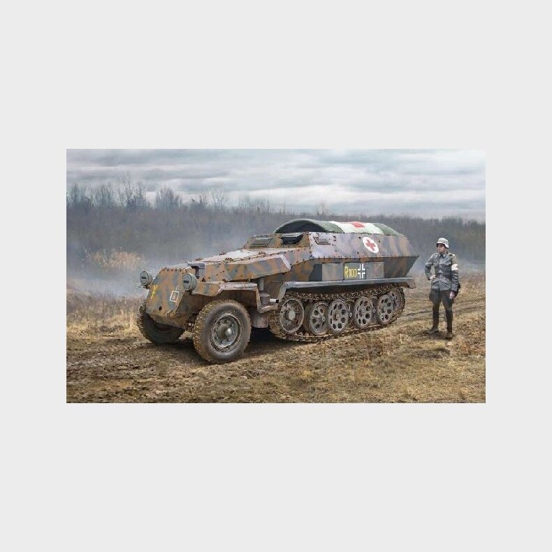 Italeri - Sd. Kfz. 251 Ambulance Tank Byggest - 1:72 - 7077