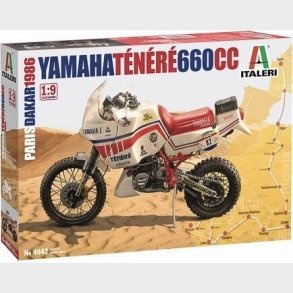 Italeri - Yamaha Ténéré 660 Cc Motorcykel Byggest - 1:9 - 4642