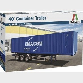 Italeri - 40' Container Trailer Byggest - 1:24 - 3951