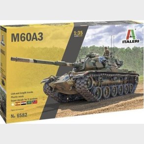 Italeri - M60a3 Tank Byggest - 1:35 - 6582
