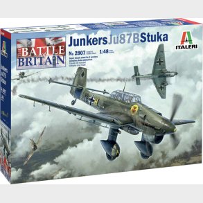 Italeri - Junkers Ju87b Fly Byggest - Battle Of Britain - 1:48 - 2807